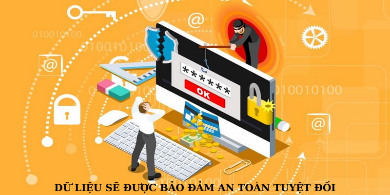 Dữ liệu của người chơi sẽ được bảo mật tuyệt đối